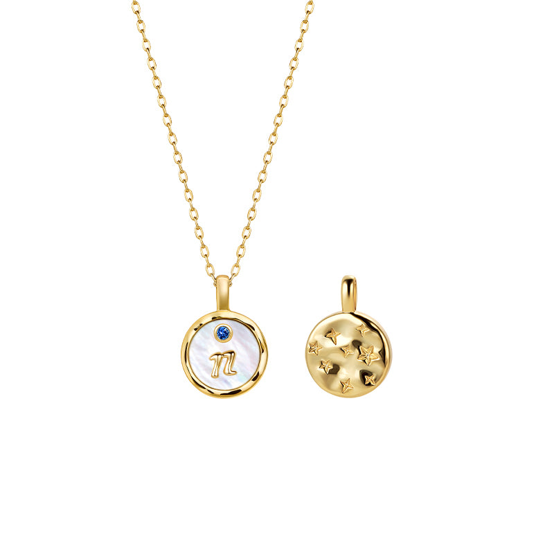 Signet Initial Necklace
