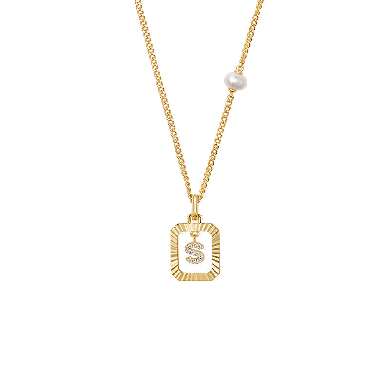 Be Myself Initial Necklace