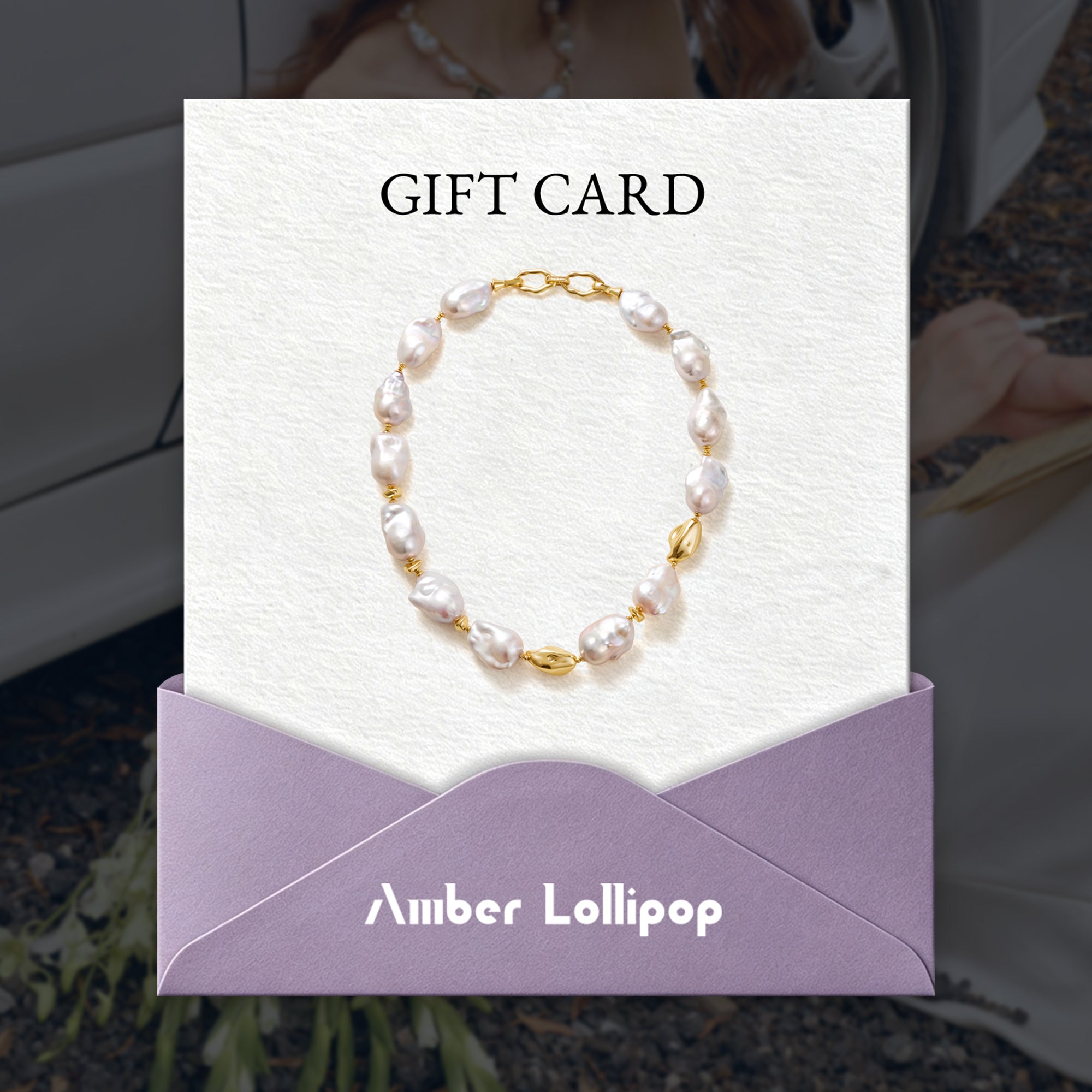 Amber Lollipop Gift Card