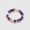 Amethyst Beaded Bracelet - Amber Lollipop