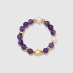 Amethyst Beaded Bracelet - Amber Lollipop