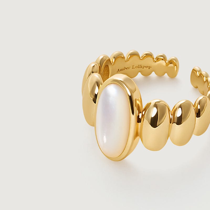 Autumn Breeze Impression Tiger’s Eye Ring AmberLollipop