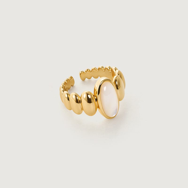 Autumn Breeze Impression Tiger’s Eye Ring AmberLollipop