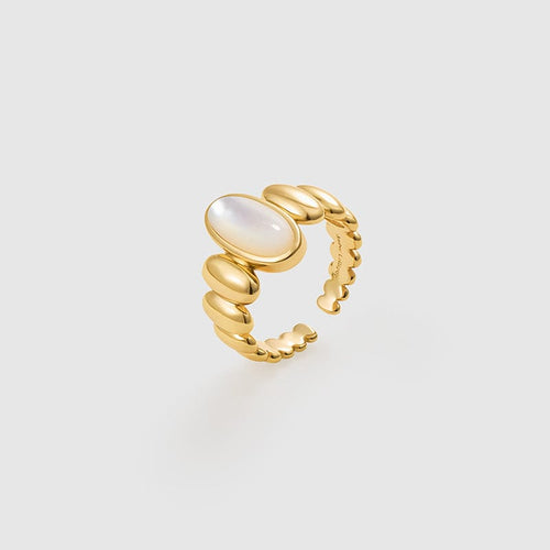 Autumn Breeze Impression Tiger’s Eye Ring AmberLollipop