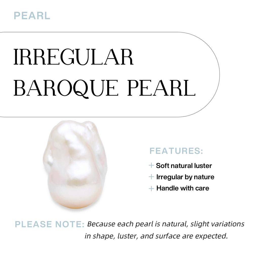 OT Chain Baroque Pearl Bracelet