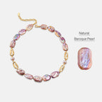 Sea Treasure Baroque Pearl Collar Necklace