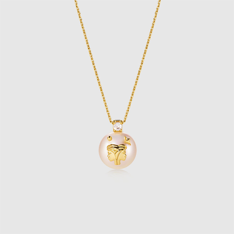 Zodiac Stellar Pearl Necklace