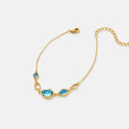 Blue Topaz Multi-Stone Bracelet AmberLollipop