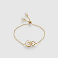 Blush Heart Mother of Pearl Adjustable Bracelet AmberLollipop
