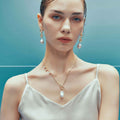 Breaking Dawn Baroque Pearl Necklace