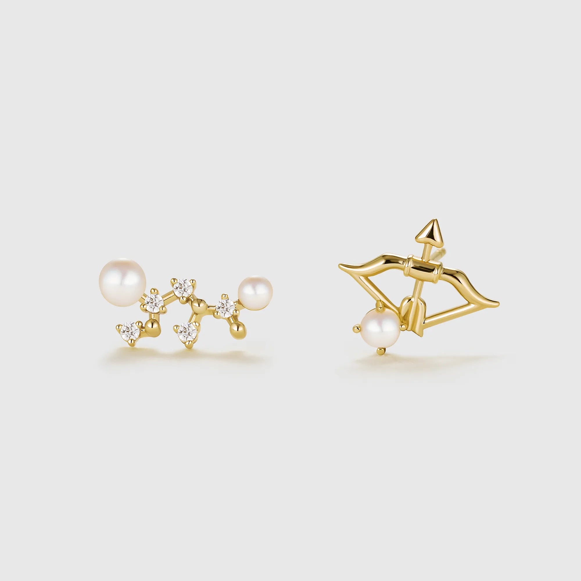 Zodiac Pearl Earrings