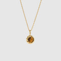 Caramel Coffee Tiger’s Eye Necklace AmberLollipop