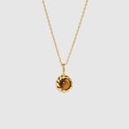 Caramel Coffee Tiger’s Eye Necklace AmberLollipop