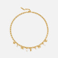 Cat Charm Chain Necklace AmberLollipop