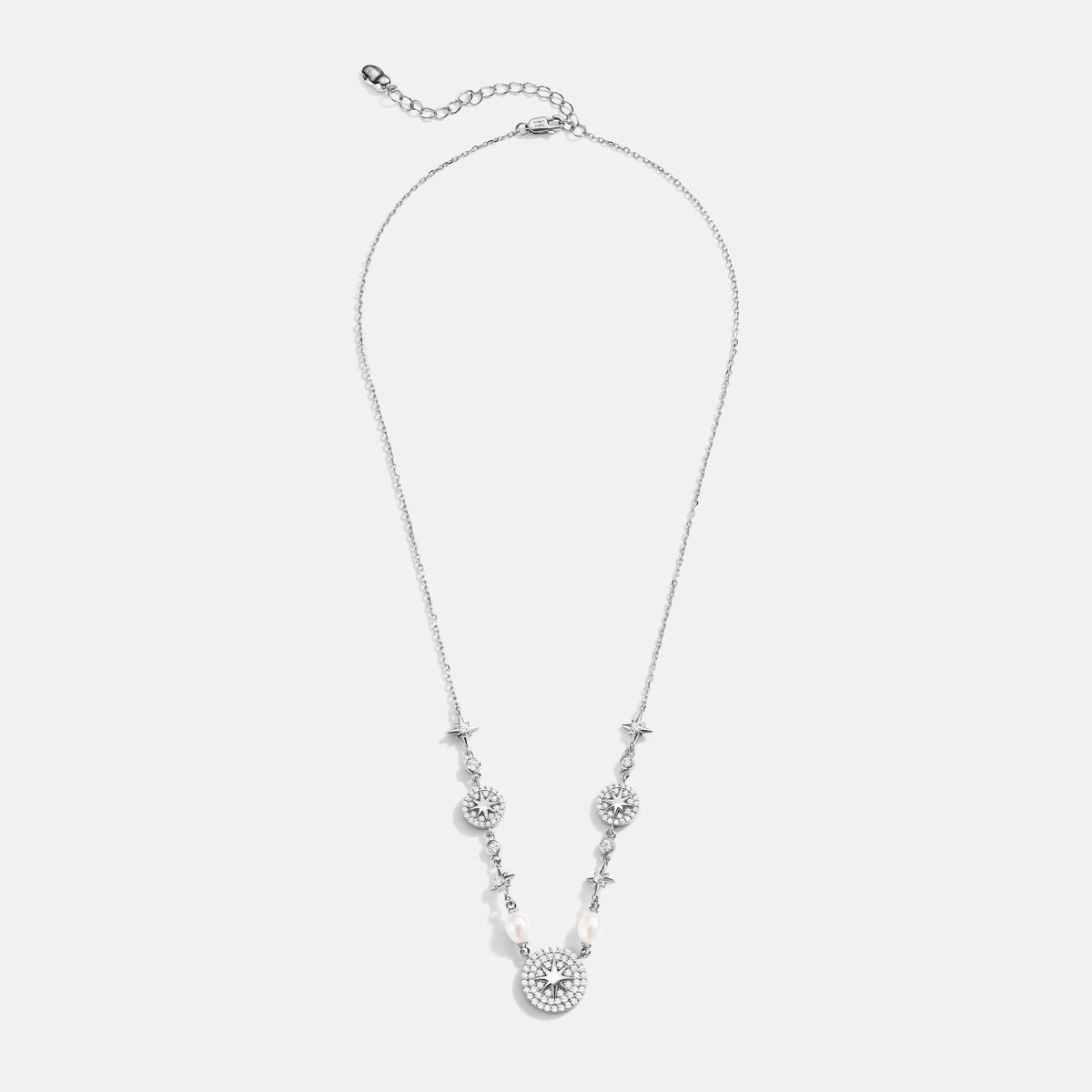 Celestial Star CZ Pendant Necklace AmberLollipop