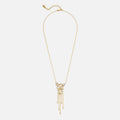 Celestial Star Fringe Necklace AmberLollipop