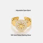 Celestial Star Open Ring AmberLollipop