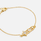 Celestial Star Paperclip Bracelet AmberLollipop