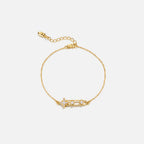 Celestial Star Paperclip Bracelet AmberLollipop
