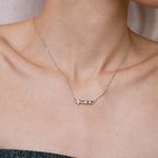 Celestial Star Paperclip Necklace AmberLollipop