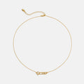 Celestial Star Paperclip Necklace AmberLollipop