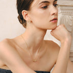 Celestial Triple Star Necklacec AmberLollipop