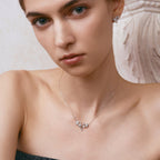Celestial Triple Star Necklacec AmberLollipop