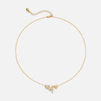 Celestial Triple Star Necklacec AmberLollipop