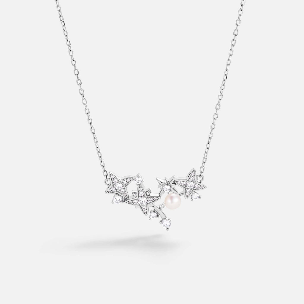 Celestial Triple Star Necklacec AmberLollipop