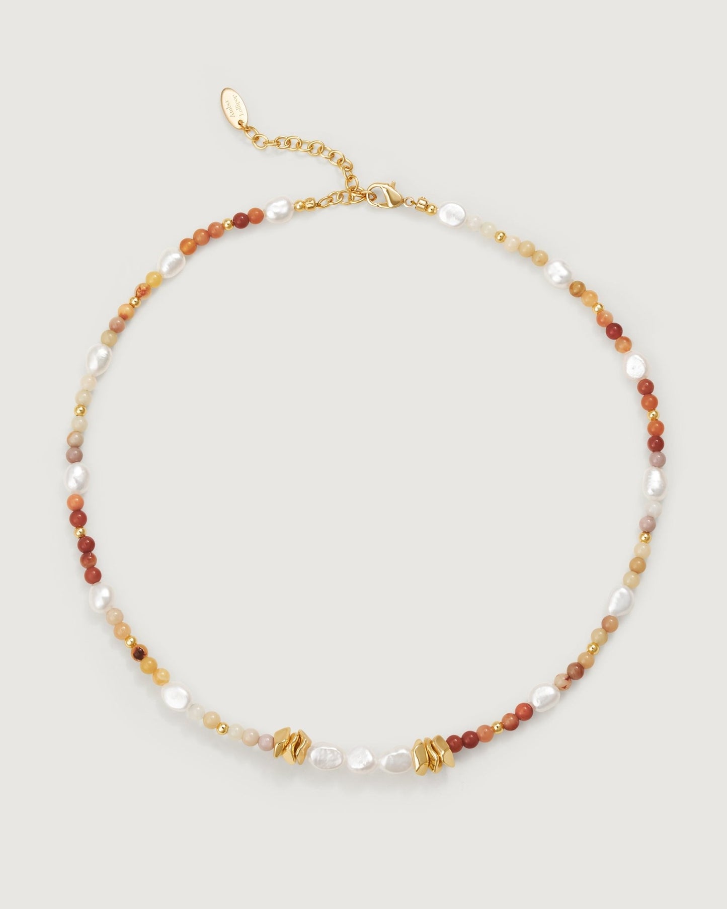 Countryside Dusk Necklace - Amber lollipop