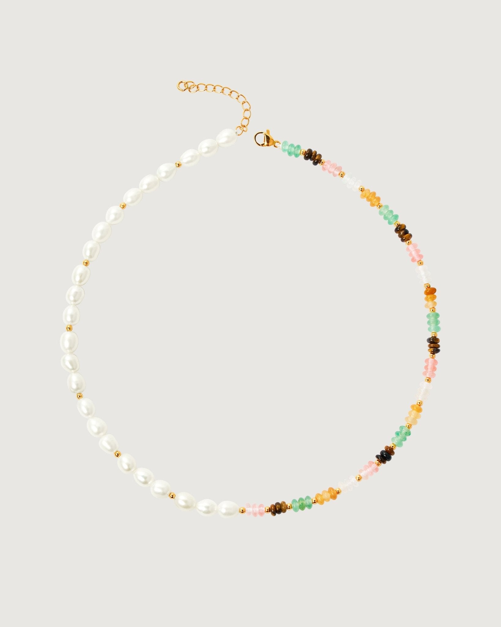 Countryside Dusk Necklace - Amber lollipop