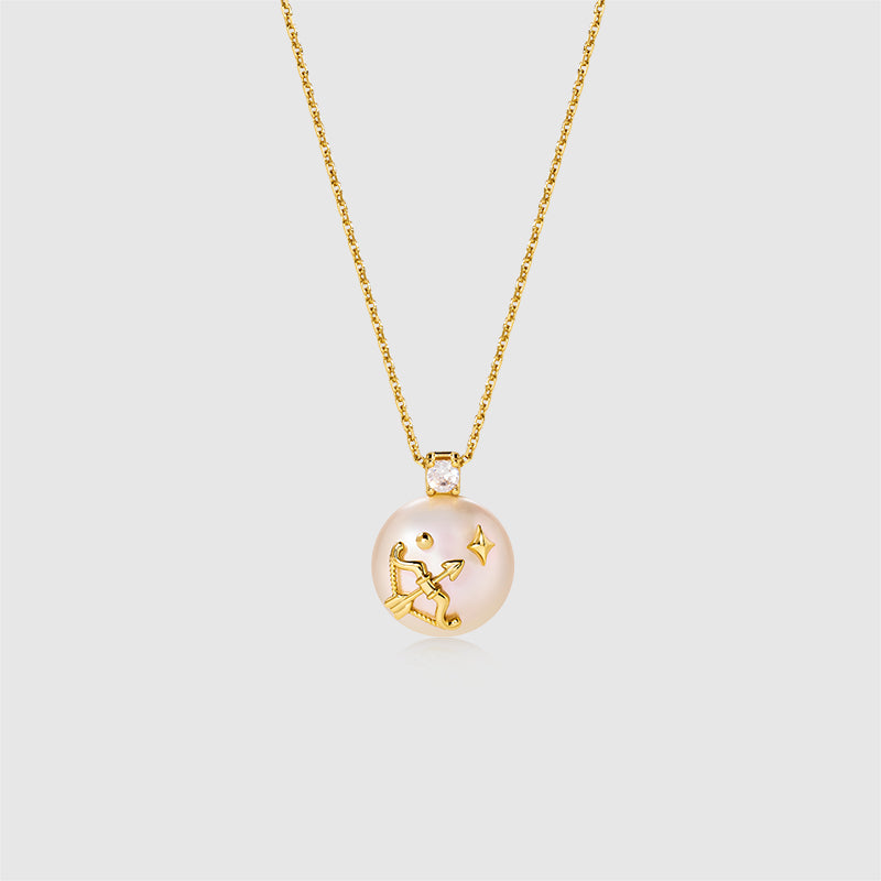 Zodiac Stellar Pearl Necklace