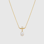 Floriography Lilac Pearl Necklace - Amber Lollipop