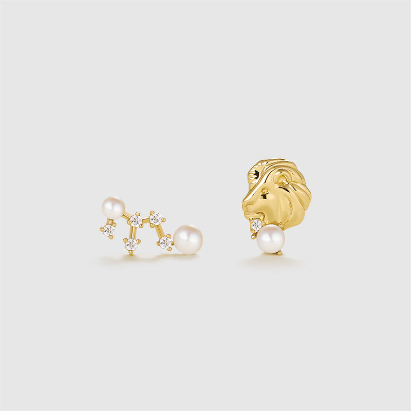 Zodiac Pearl Earrings