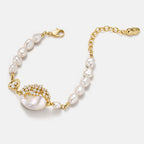Drift Sand Baroque Pearl Bracelet AmberLollipop