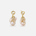 Drift Sand Baroque Pearl Earrings AmberLollipop