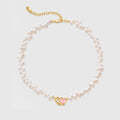 Follow Heart Pearl Necklace