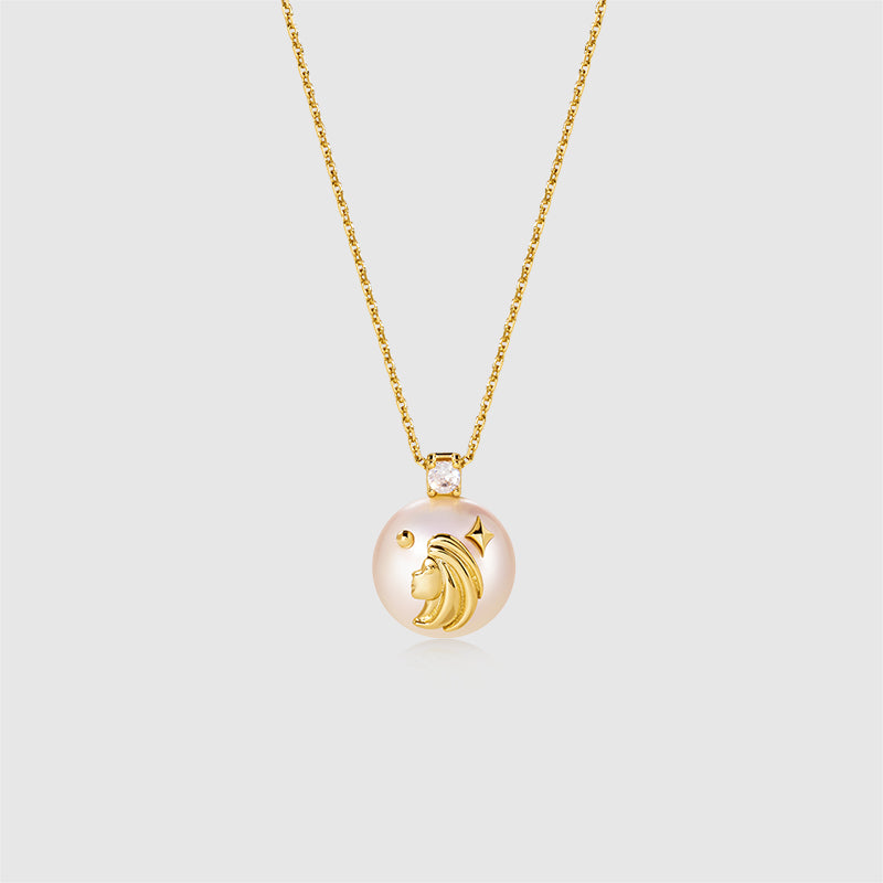 Zodiac Stellar Pearl Necklace