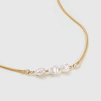 Floriography Jasmine Pearl Necklace - Amber Lollipop