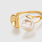 Floriography Lilac Pearl Ring - Amber Lollipop
