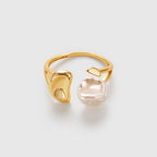 Floriography Lilac Pearl Ring - Amber Lollipop