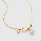 Floriography Pearl Necklace - Amber Lollipop