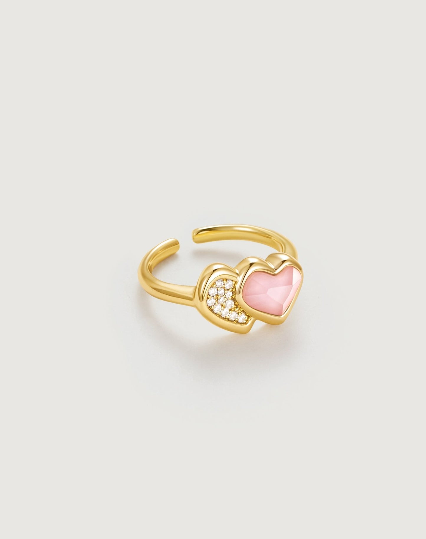 Follow Heart Ring - Amber lollipop