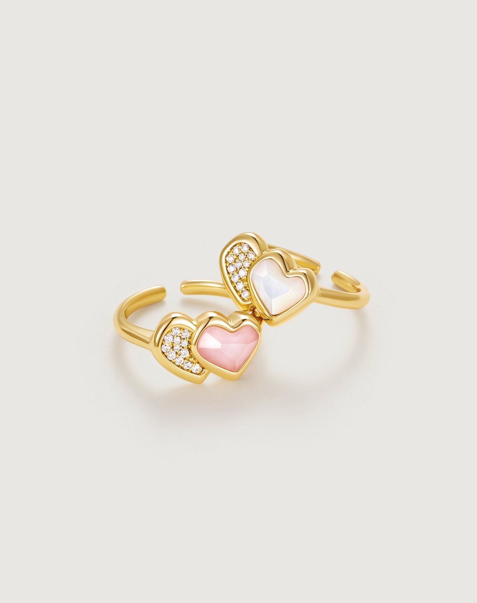 Follow Heart Ring - Amber lollipop