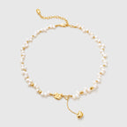 Good Luck Pearl Choker Necklace Irregular Shaped - Amber Lollipop