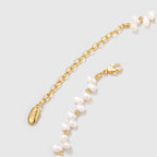 Good Luck Pearl Choker Necklace Irregular Shaped - Amber Lollipop
