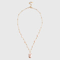 Gypsophila White Baroque Pearl Necklace - Amber Lollipop