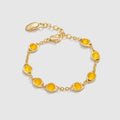 Yellow Chalcedony Bracelet