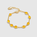 Yellow Chalcedony Bracelet