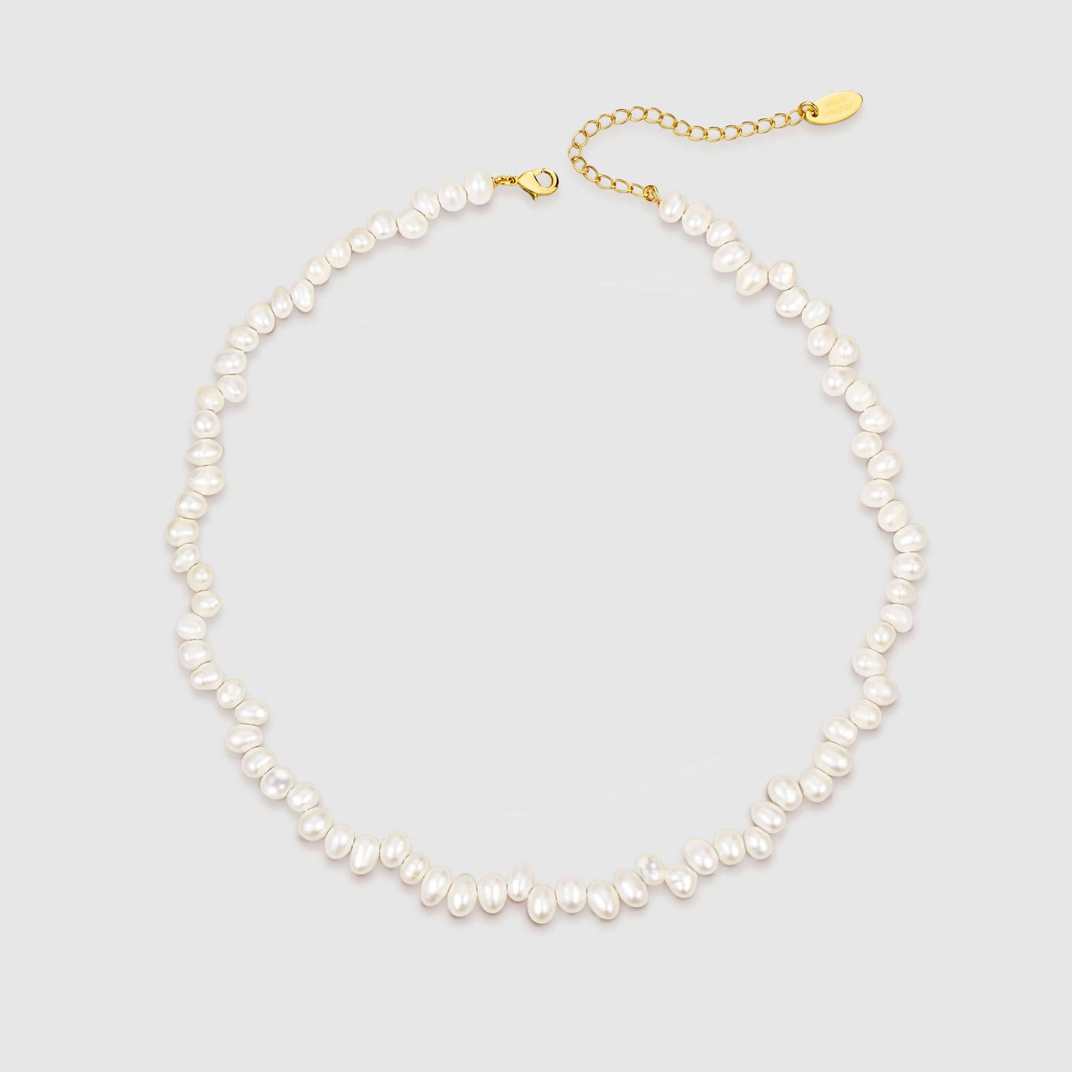Irregular Choker Pearl Necklace